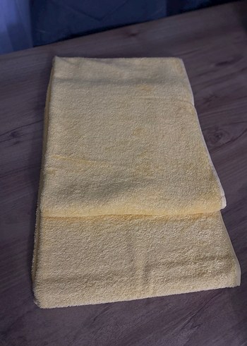 Pastel Sarı Havlu - Görsel 3