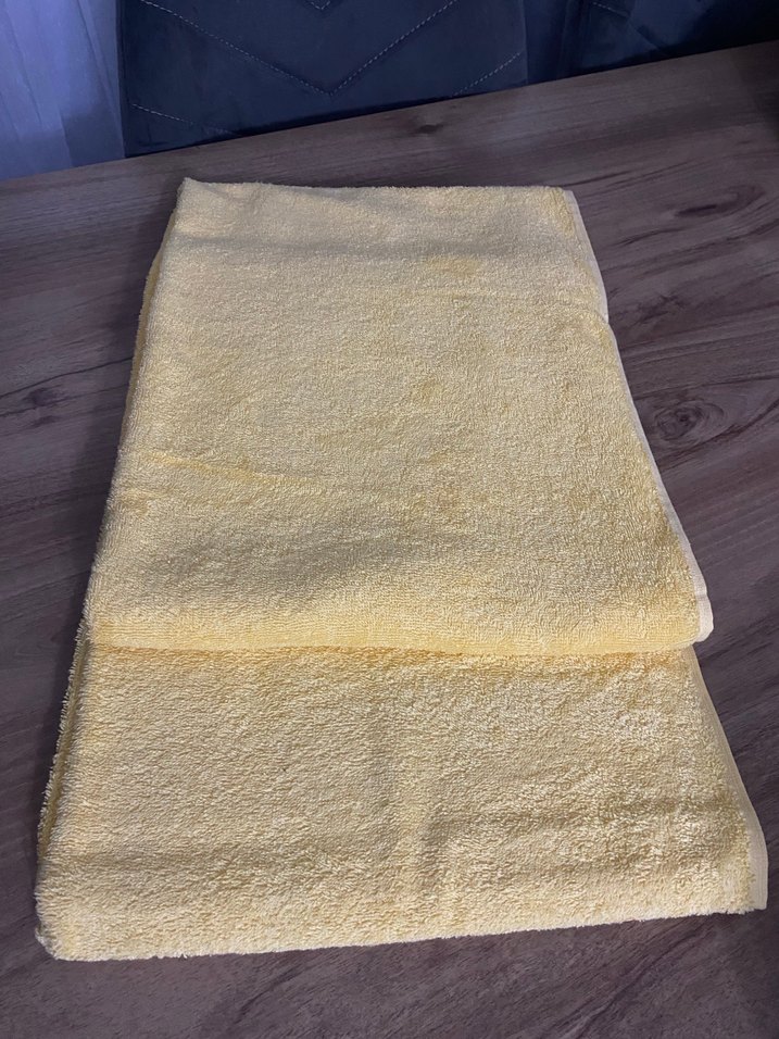 Pastel Sarı Havlu - Görsel 5