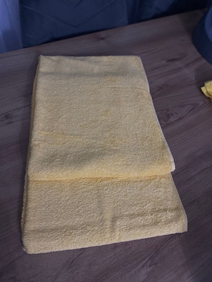 Pastel Sarı Havlu - Görsel 4