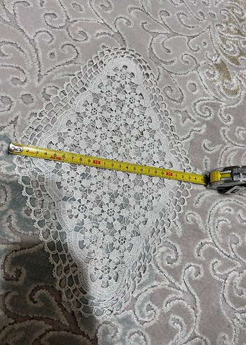 El İşi Bohem Dantel tepsi Örtüsü - Görsel 4