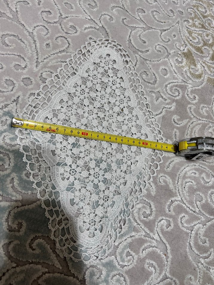 El İşi Bohem Dantel tepsi Örtüsü - Görsel 4