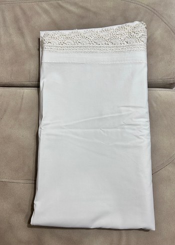 Dantel Detaylı Beyaz çarşaf - Görsel 10