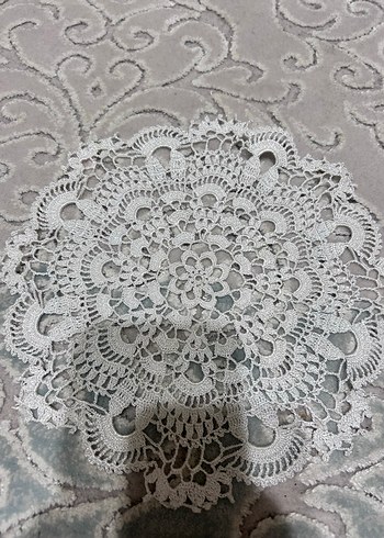 Bohem Tarzı El Yapımı Dantel Örtü - Görsel 2