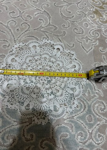 Bohem Tarzı El Yapımı Dantel Örtü - Görsel 4