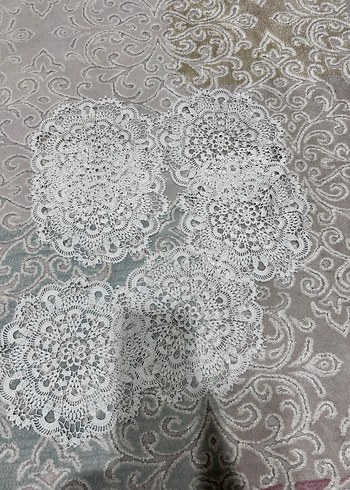 Bohem Tarzı El Yapımı Dantel Örtü - Görsel 3