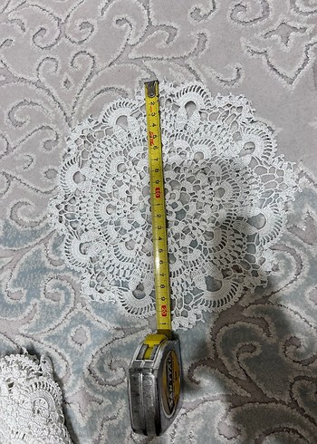 Bohem Tarzı El Yapımı Dantel Örtü - Görsel 5