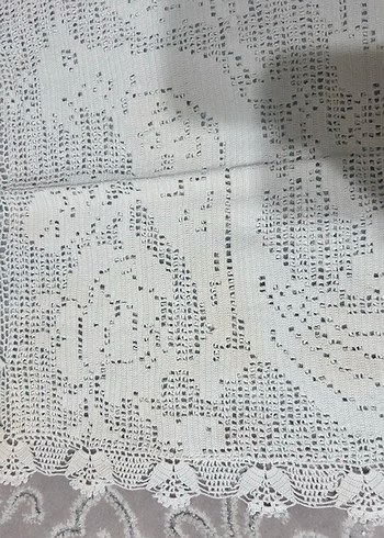 El Yapımı Dantel Kırlent örtüsü - Görsel 6