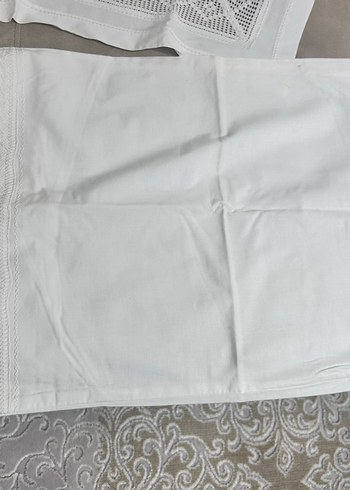 Vintage yastık kılıfı ve bohça - Görsel 6