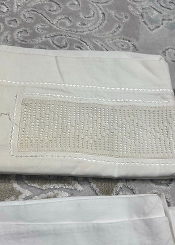 Vintage yastık kılıfı ve bohça - Görsel 7