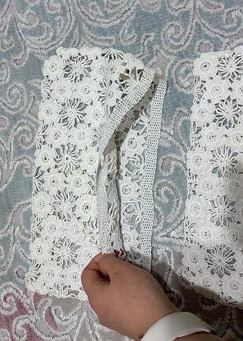 Bebek yastığı uç örtü - Görsel 5