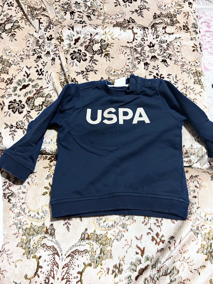 U.s polo erkek bebek sweat - Görsel 2