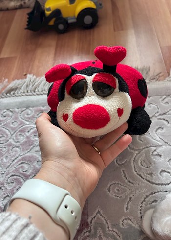 Kırmızı Uğur Böceği Peluş Oyuncak - Görsel 3