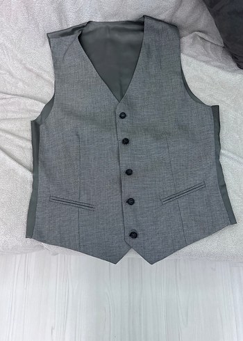 Beymen Business Dugmeli Gri Erkek Yelek