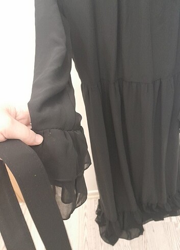 xl Beden Şifon elbise 