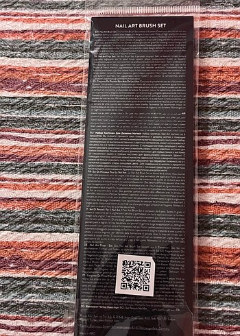 Floemar 4'lü Pembe Tırnak Fırçası Seti - Görsel 2