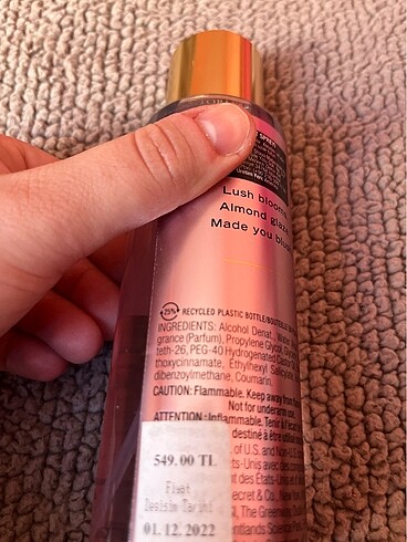  Beden Victoria secret velvet petals hiç kullanılmadı