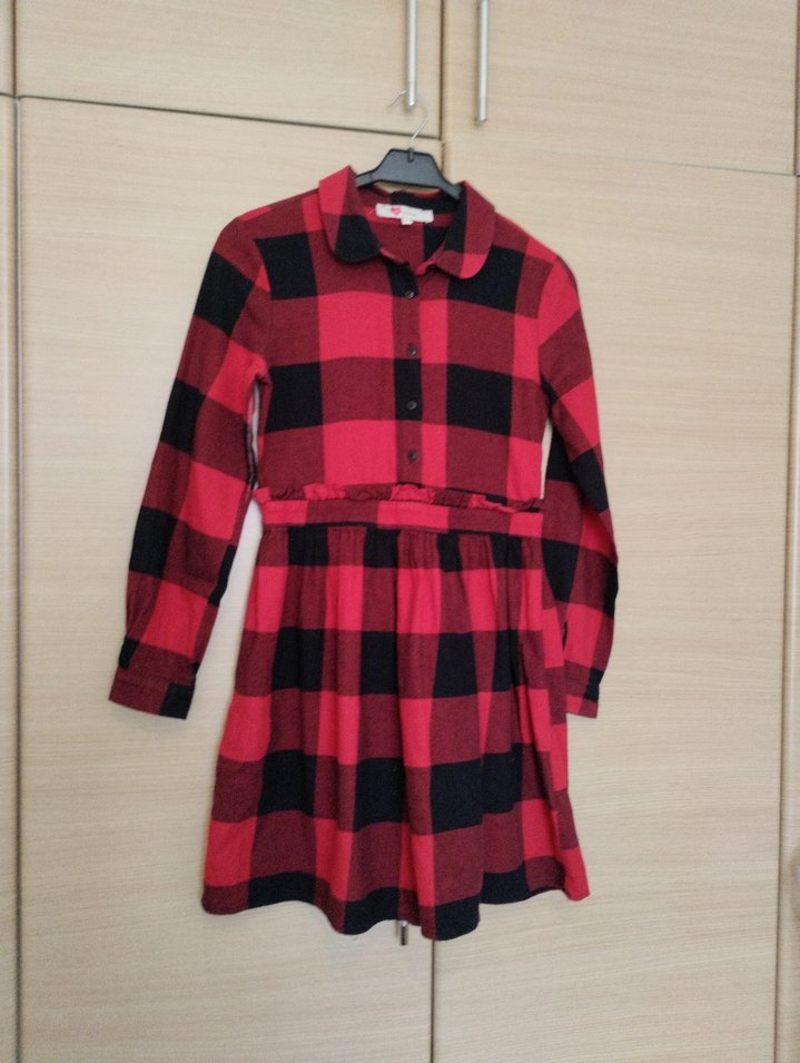 Kız çocuk Uzun Kollu Elbise - Görsel 2