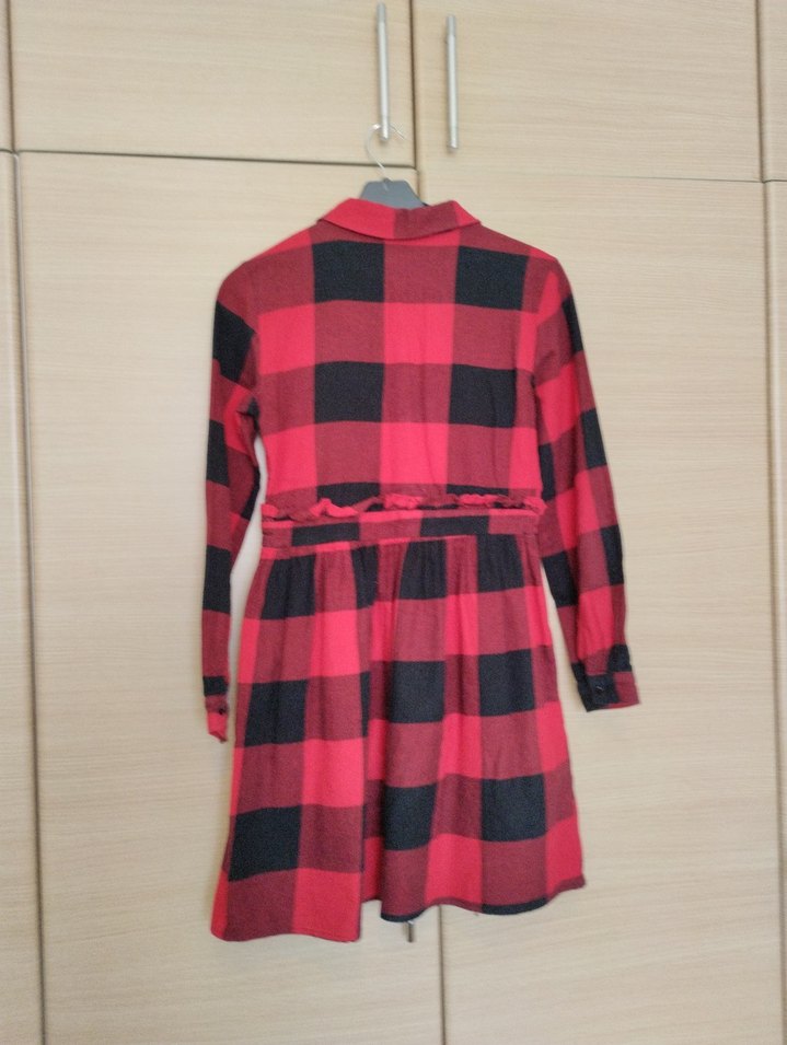 Kız çocuk Uzun Kollu Elbise - Görsel 3