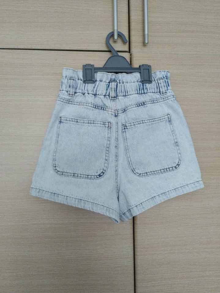 Kız çocuk Denim Şort - Görsel 3