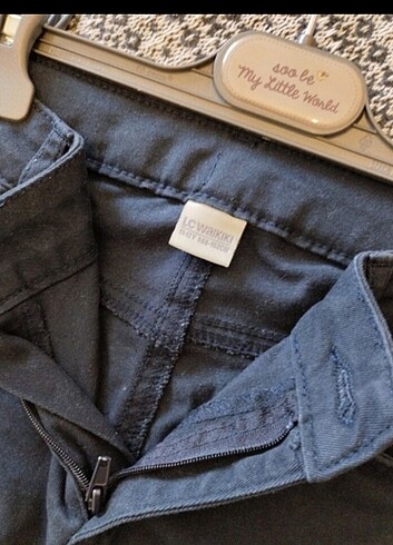 LCW lacivert kız çocuk pantolon  - Görsel 2