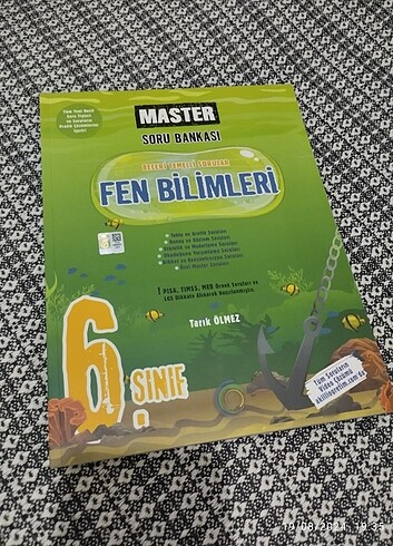 Master 6. Sınıf fen soru bankası 