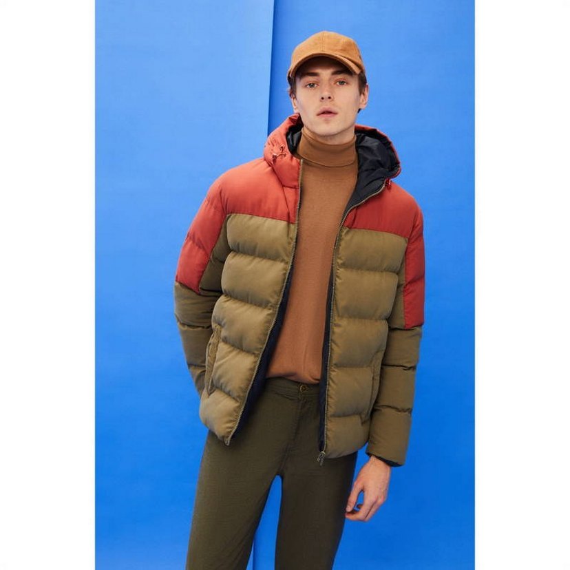 Mudo Camel Renkli Erkek Şişme Mont - Görsel 2