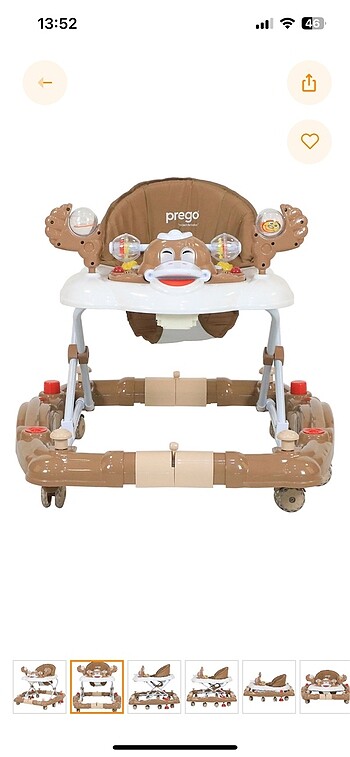 Fisher Price Prego yürüteç