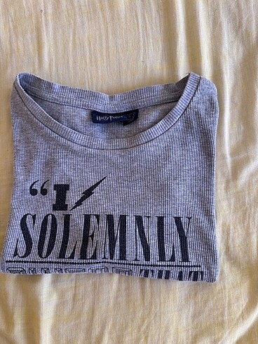 m Beden GRİ CROP