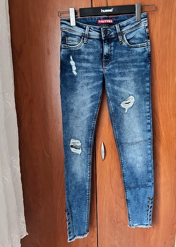 Mavi Normal Boy Kadın Kot Pantolon
