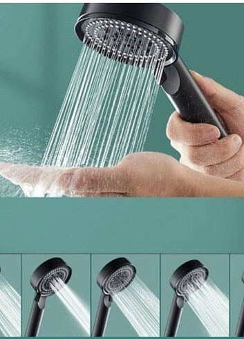 5 modlu duş başlığı 
