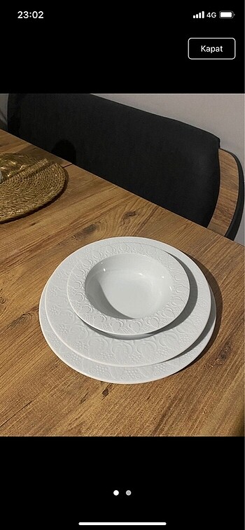 Kütahya Porselen Günlük yemek takımı