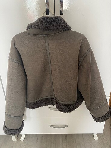 Stradivarius Stradivarius kürklü mont