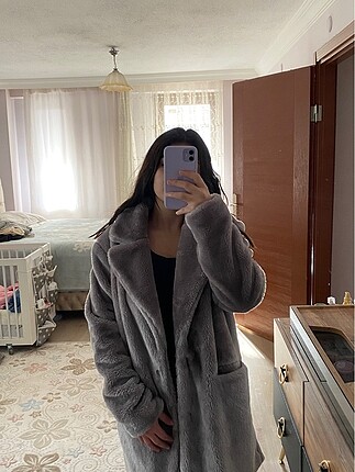 Peluş mont