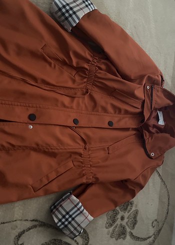 Düğmeli, Midi Boy, Rahat Kesim Kadın Kaban - Görsel 3