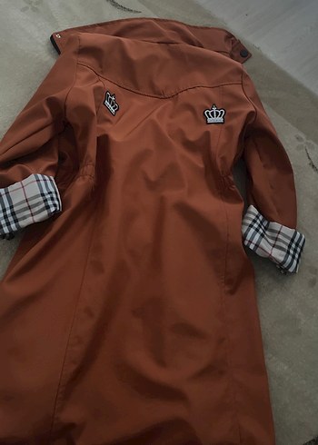 Düğmeli, Midi Boy, Rahat Kesim Kadın Kaban - Görsel 5