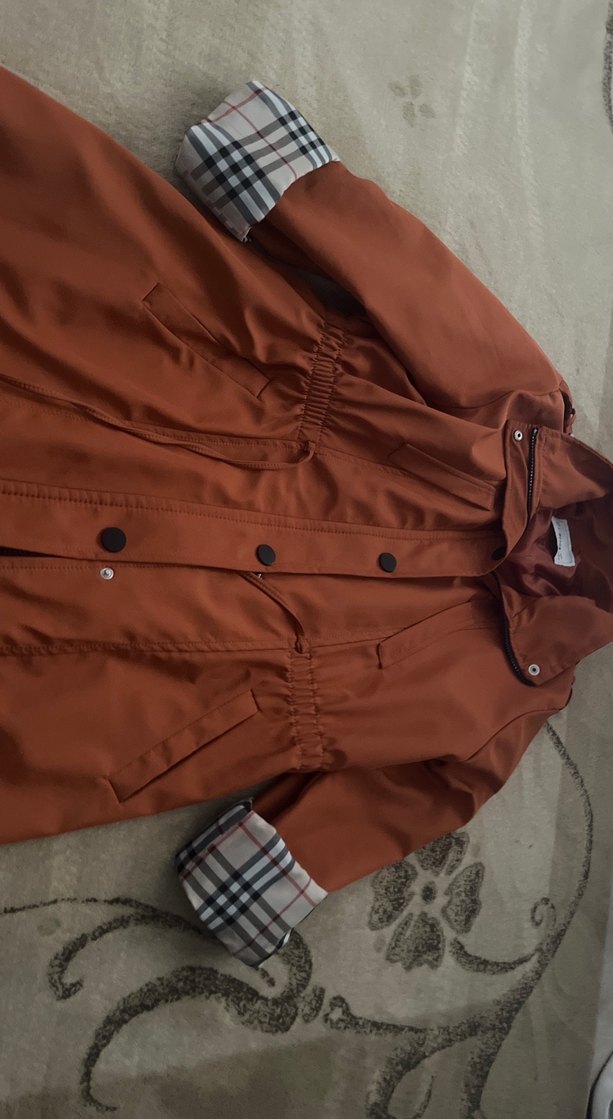 Düğmeli, Midi Boy, Rahat Kesim Kadın Kaban - Görsel 3