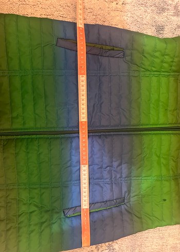 Kadın Çok Renkli Uzun Fermuarlı Yelek - Görsel 5