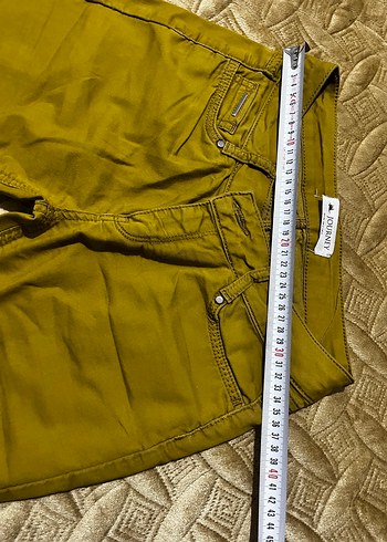 Journey Kadın Haki Düz Kesim Fermuarlı Pantolon - Görsel 11