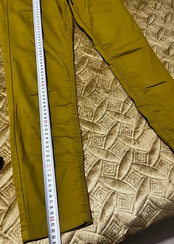 Journey Kadın Haki Düz Kesim Fermuarlı Pantolon - Görsel 7