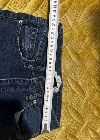 Düğmeli Midi Boy Kadın Kot Pantolon - Görsel 7