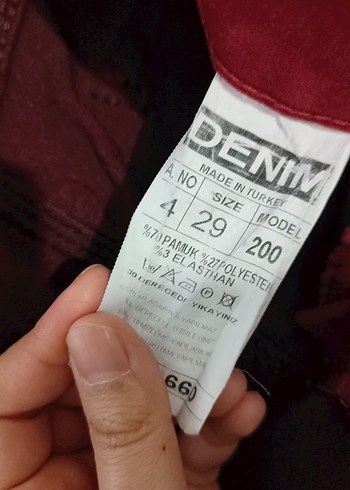 Bordo Kadın Normal Boy Kumaş Pantolon - Görsel 3