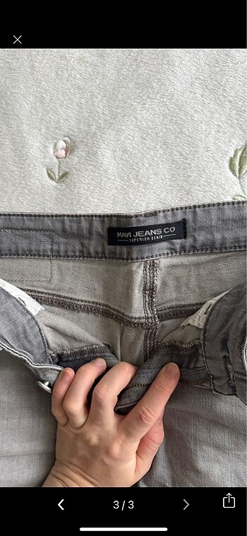 l Beden Mavi jeans erkek kot sort