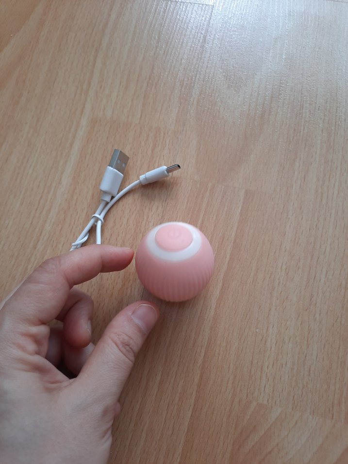 Titreşimli Hareketli Kedi Top Oyuncağı - Görsel 2