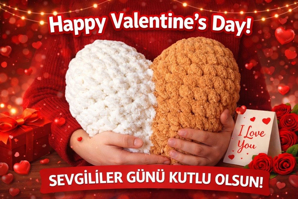 Kalp Yastık - Görsel 3