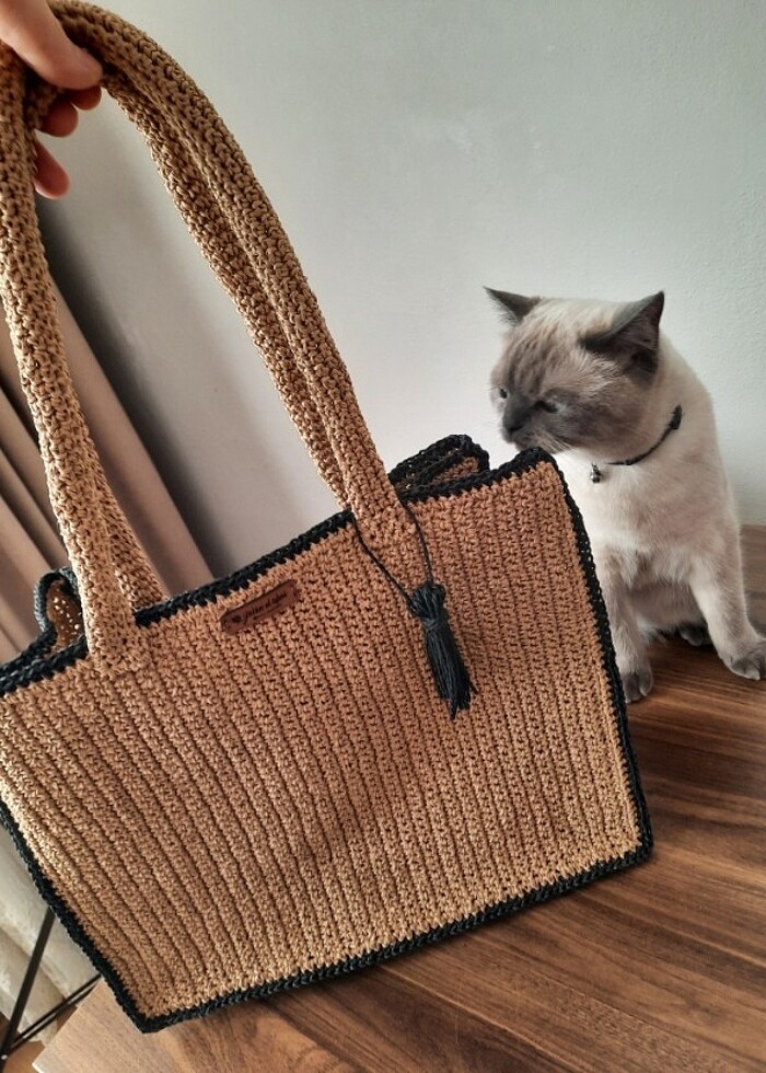 KAĞIT İP PORTFÖY ÇANTA - Görsel 2