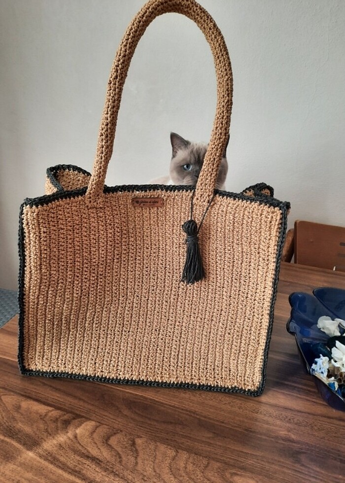 KAĞIT İP PORTFÖY ÇANTA - Görsel 3