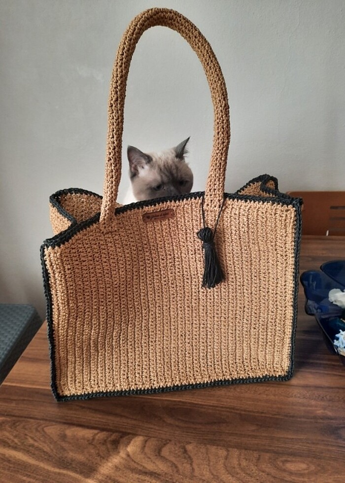 KAĞIT İP PORTFÖY ÇANTA - Görsel 4