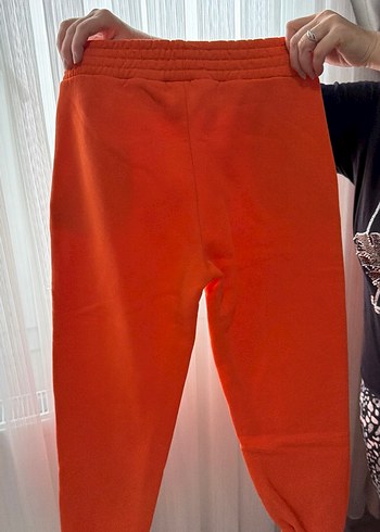 Turuncu Rahat Kadın Eşofman Takımı - Görsel 2