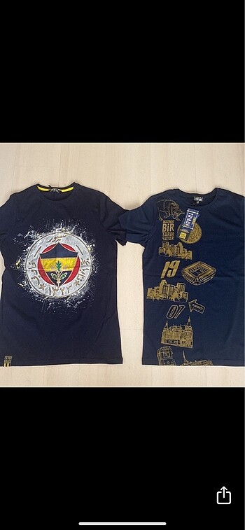 2 adet Etiketli Fenerbahçe tişört