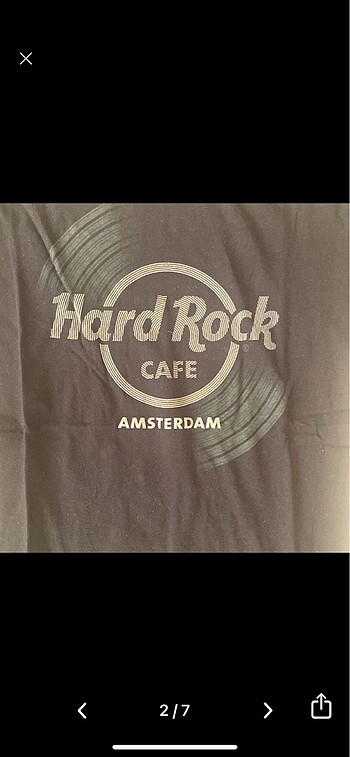 Hard Rock Hard Rock Amsterdam Tişört